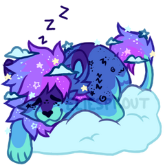 lune sticker chibi